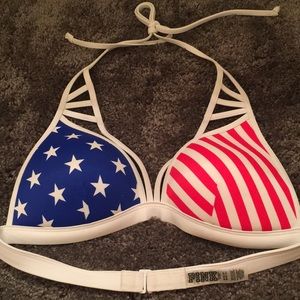 Victoria Secret Pink USA Bikini Top